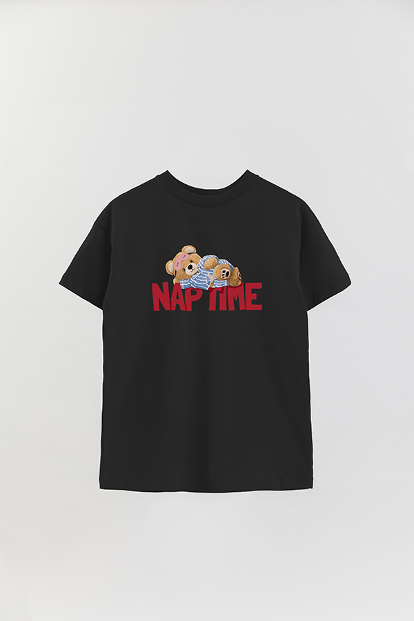 REMERA OVER ESTAMPADA UNISEX NAP TIME