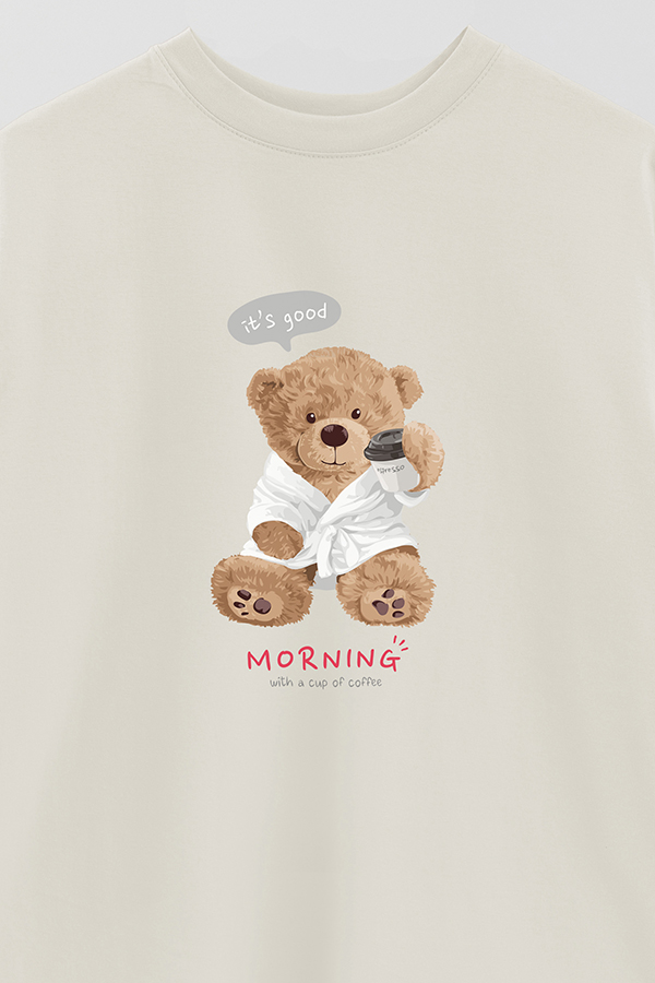 REMERA OVER ESTAMPADA UNISEX MORNING