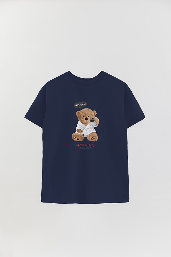 REMERA OVER ESTAMPADA UNISEX MORNING