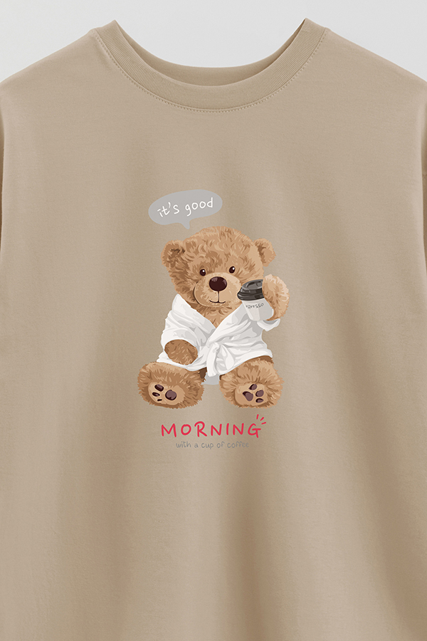 REMERA OVER ESTAMPADA UNISEX MORNING