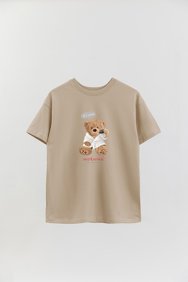 REMERA OVER ESTAMPADA UNISEX MORNING