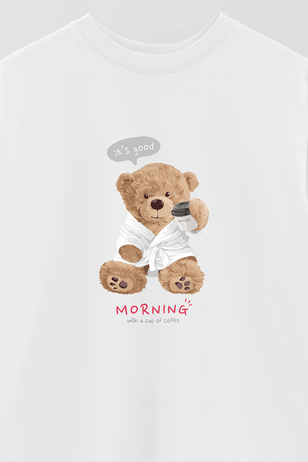 REMERA OVER ESTAMPADA UNISEX MORNING