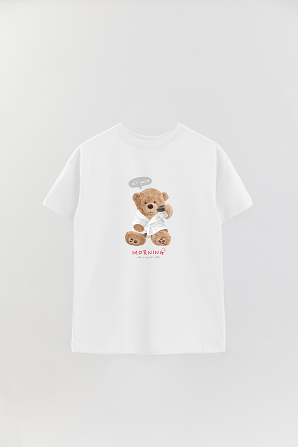 REMERA OVER ESTAMPADA UNISEX MORNING