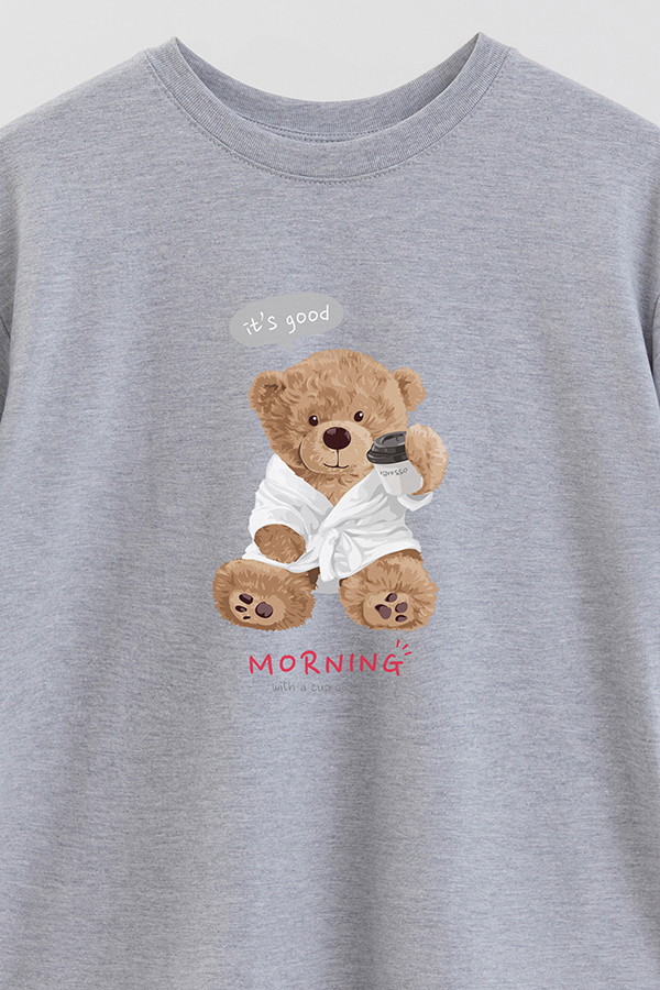 REMERA OVER ESTAMPADA UNISEX MORNING