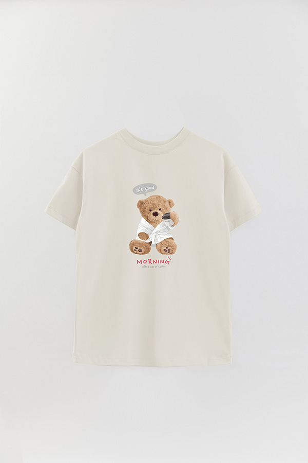 REMERA OVER ESTAMPADA UNISEX MORNING