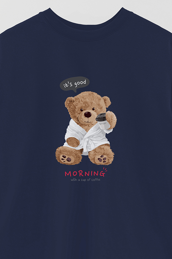 REMERA OVER ESTAMPADA UNISEX MORNING