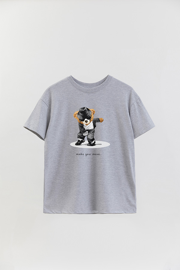 REMERA OVER ESTAMPADA UNISEX MAKE YOUR MOVE