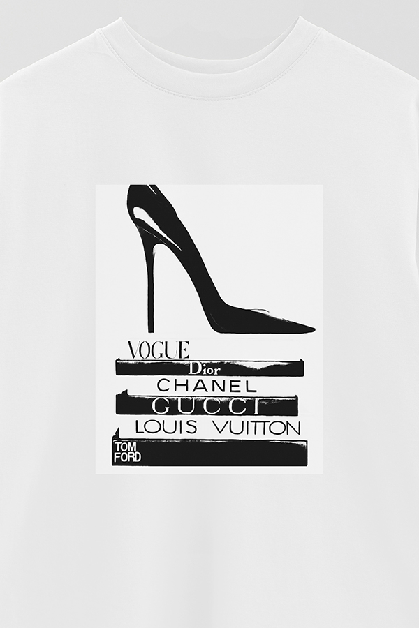 REMERA OVER ESTAMPADA MAGAZINE 150