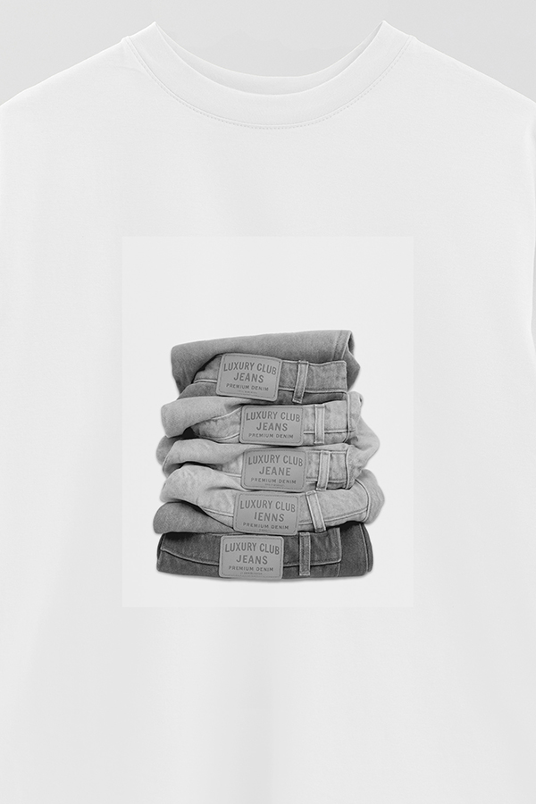 REMERA OVER ESTAMPADA MAGAZINE 100
