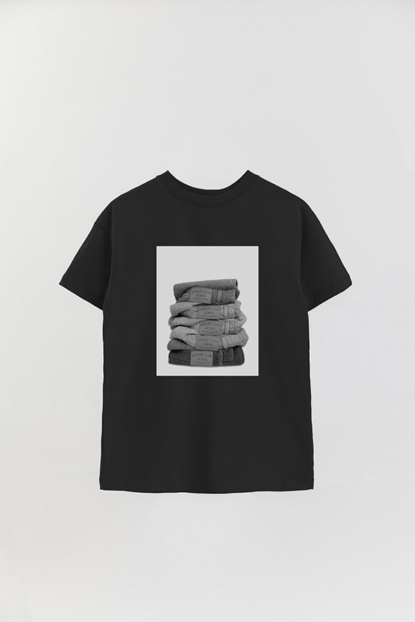 REMERA OVER ESTAMPADA MAGAZINE 100