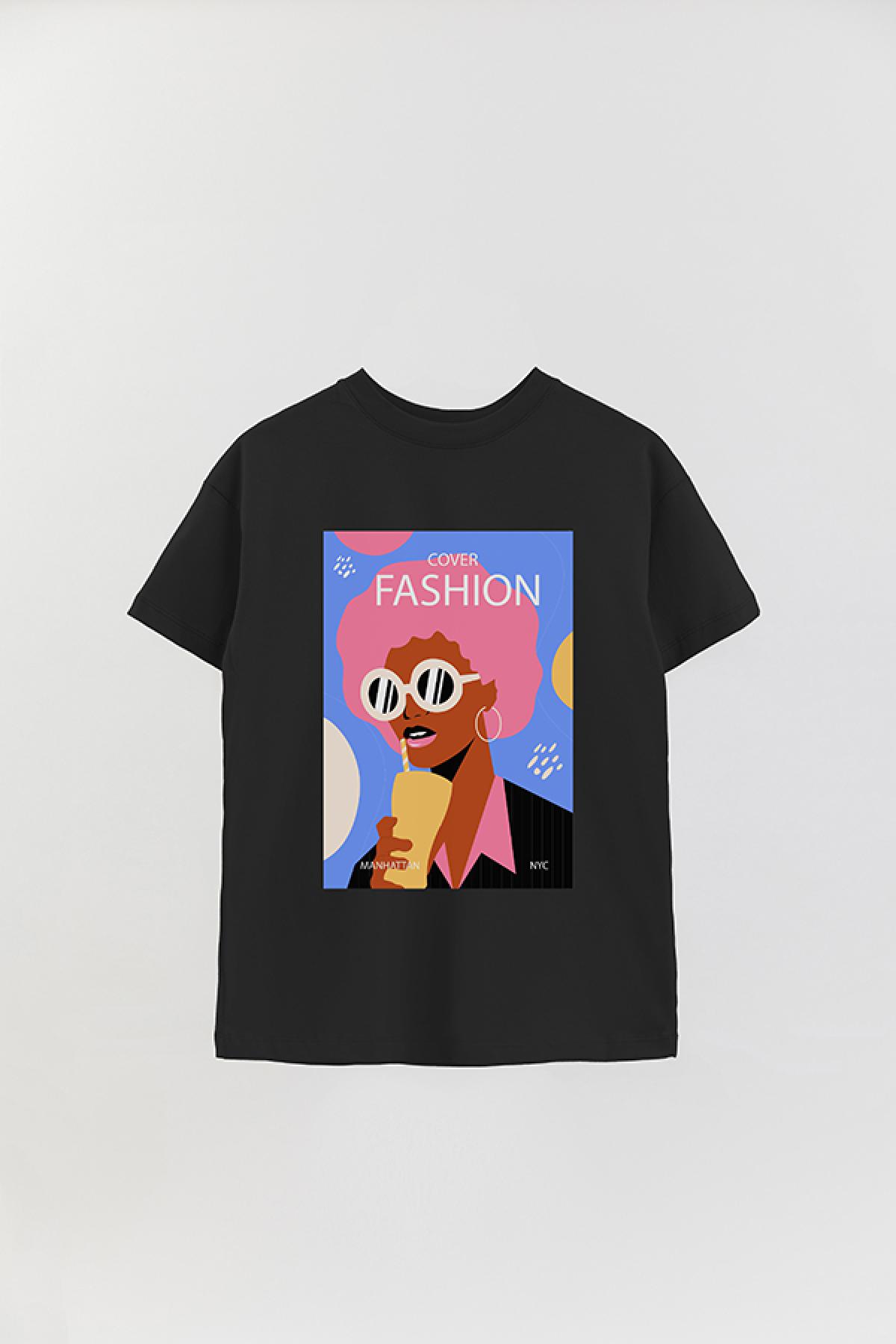 REMERA OVER ESTAMPADA W TRENDY FASHION 6