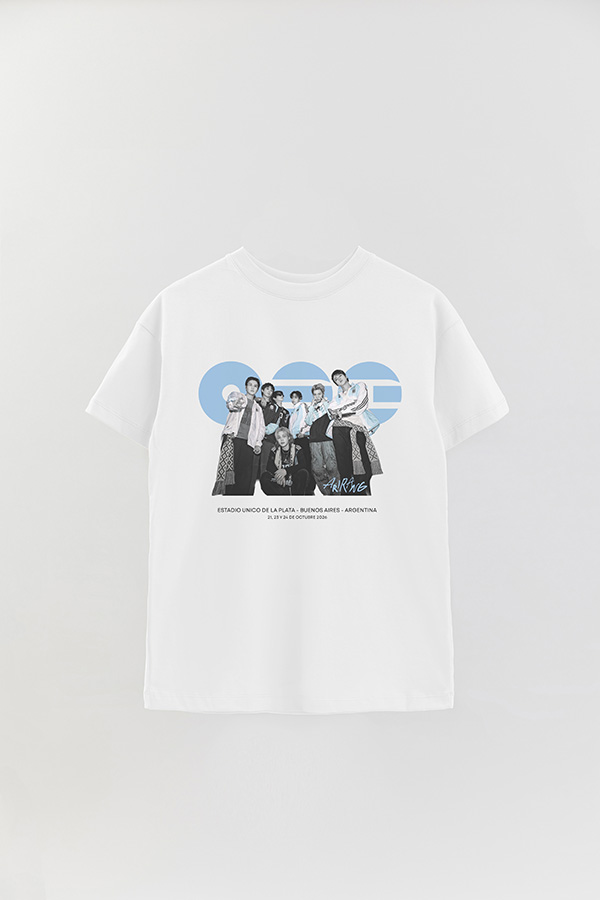 REMERA OVER ESTAMPADA BTS ARGENTINA