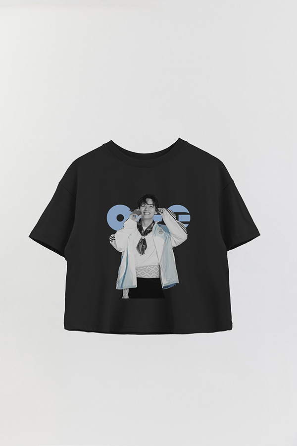 REMERA CROP ESTAMPADA BTS ARGENTINA V