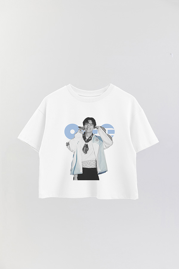 REMERA CROP ESTAMPADA BTS ARGENTINA V