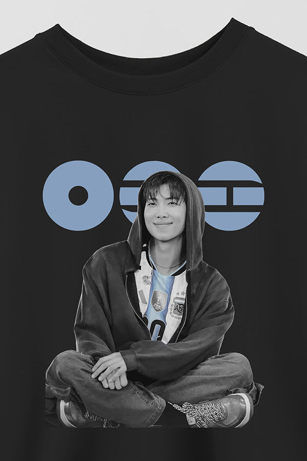 REMERA CROP ESTAMPADA BTS ARGENTINA RM