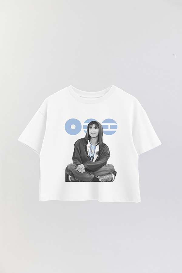 REMERA CROP ESTAMPADA BTS ARGENTINA RM
