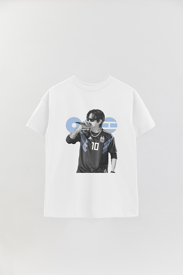 REMERA OVER ESTAMPADA BTS ARGENTINA JUNGKOOK
