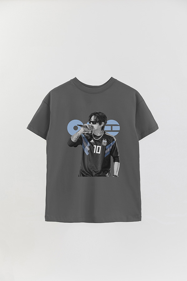 REMERA OVER ESTAMPADA BTS ARGENTINA JUNGKOOK