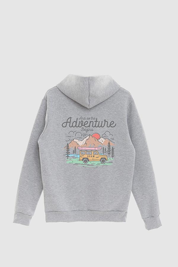 HOODIE ESTAMPADO AND SO THE ADVENTURE BEGINS 2