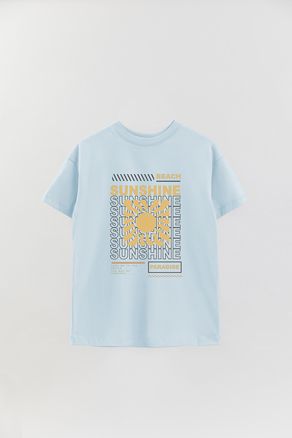 REMERA OVER ESTAMPADA SUNSHINE