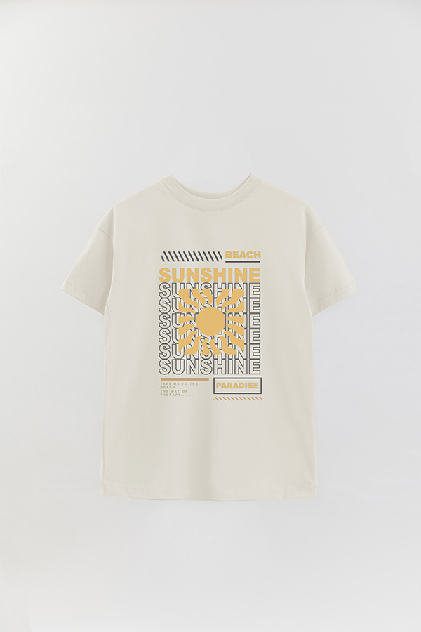 REMERA OVER ESTAMPADA SUNSHINE