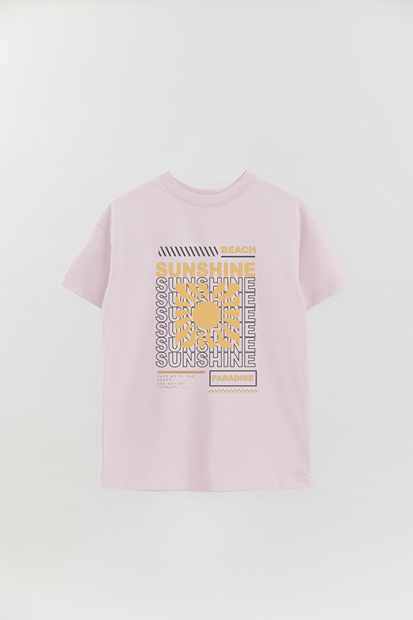 REMERA OVER ESTAMPADA SUNSHINE