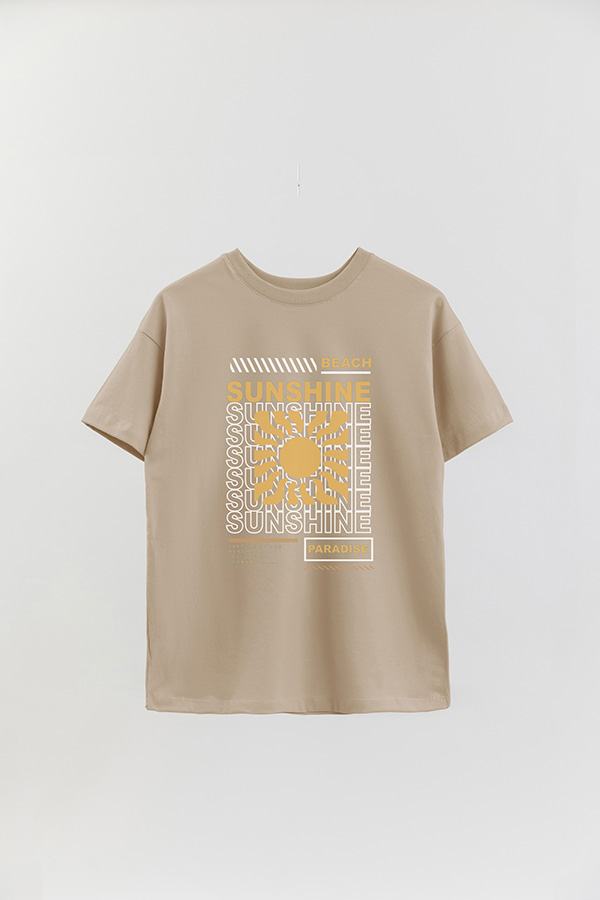 REMERA OVER ESTAMPADA SUNSHINE
