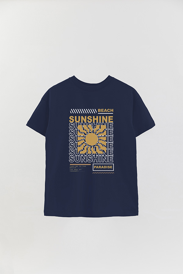 REMERA OVER ESTAMPADA SUNSHINE