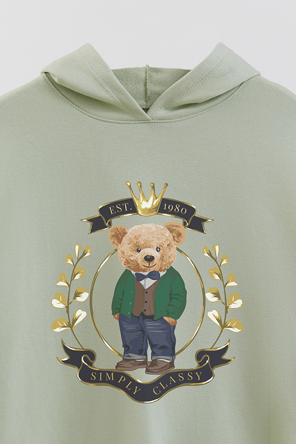 HOODIE RUSTICO BOY TEDDY SIMPLY CLASSY