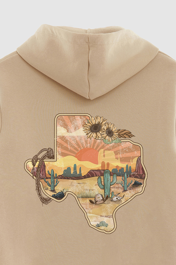 HOODIE ESTAMPADO WESTERN SUNNY