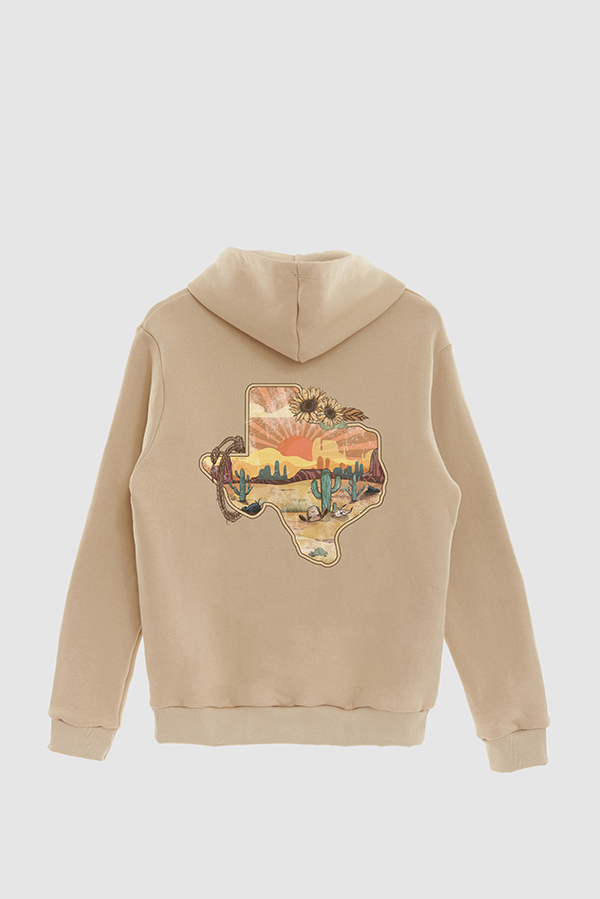 HOODIE ESTAMPADO WESTERN SUNNY
