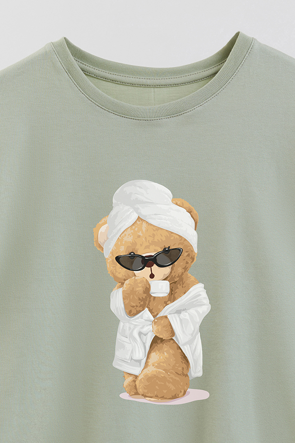 REMERA GB OVERSIZE TEDDY ROBE