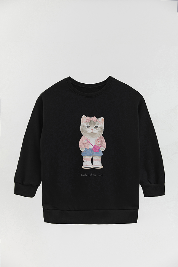 BUZO CREWNECK RUSTICO KITTY DREAMS LITTLE CAT