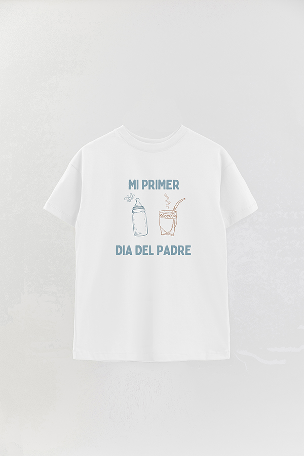 REMERA OVER ESTAMPADA DDP PRIMER DIA