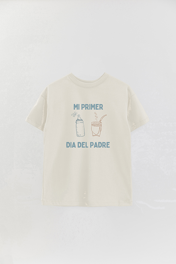 REMERA OVER ESTAMPADA DDP PRIMER DIA