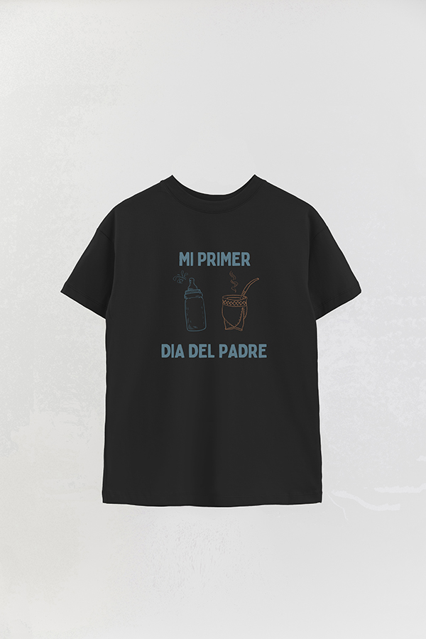 REMERA OVER ESTAMPADA DDP PRIMER DIA