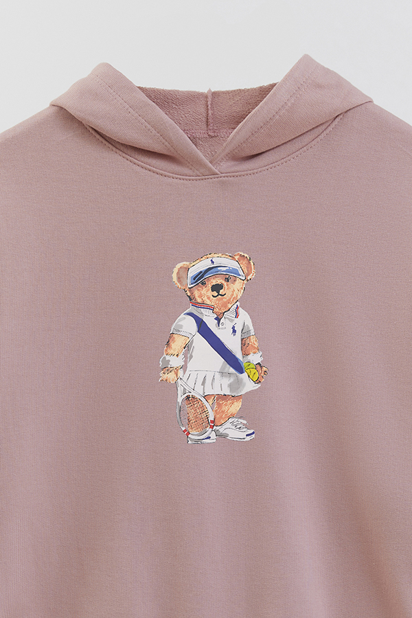 HOODIE RUSTICO KID BEAR TENNIS FEMME