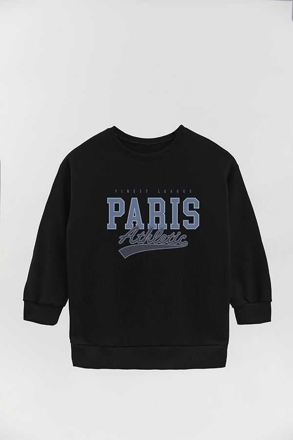 BUZO CREWNECK RUSTICO VARSITY GIRL PARIS