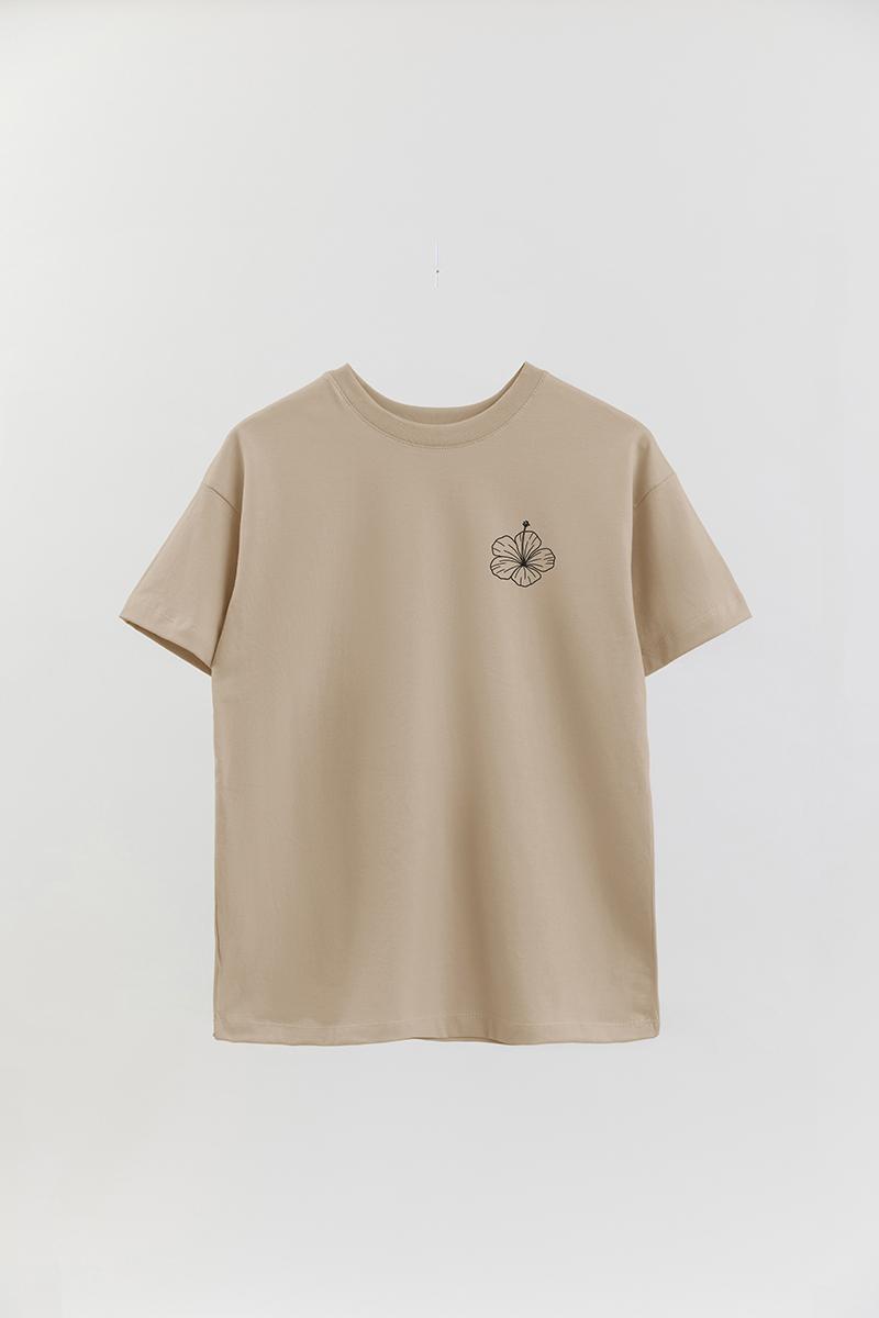 REMERA OVER ESTAMPADA UNISEX ALOHA