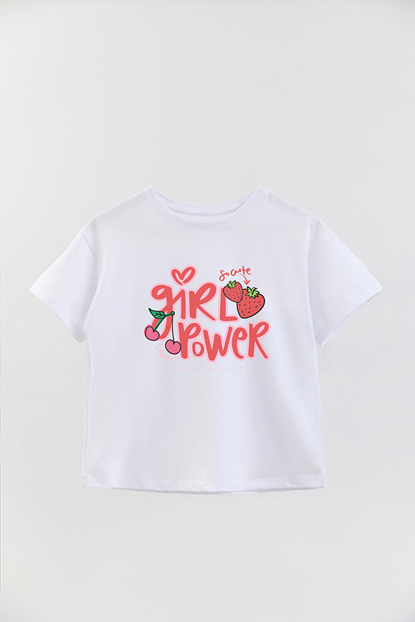 REMERA GIRL OVER GIRL POWER