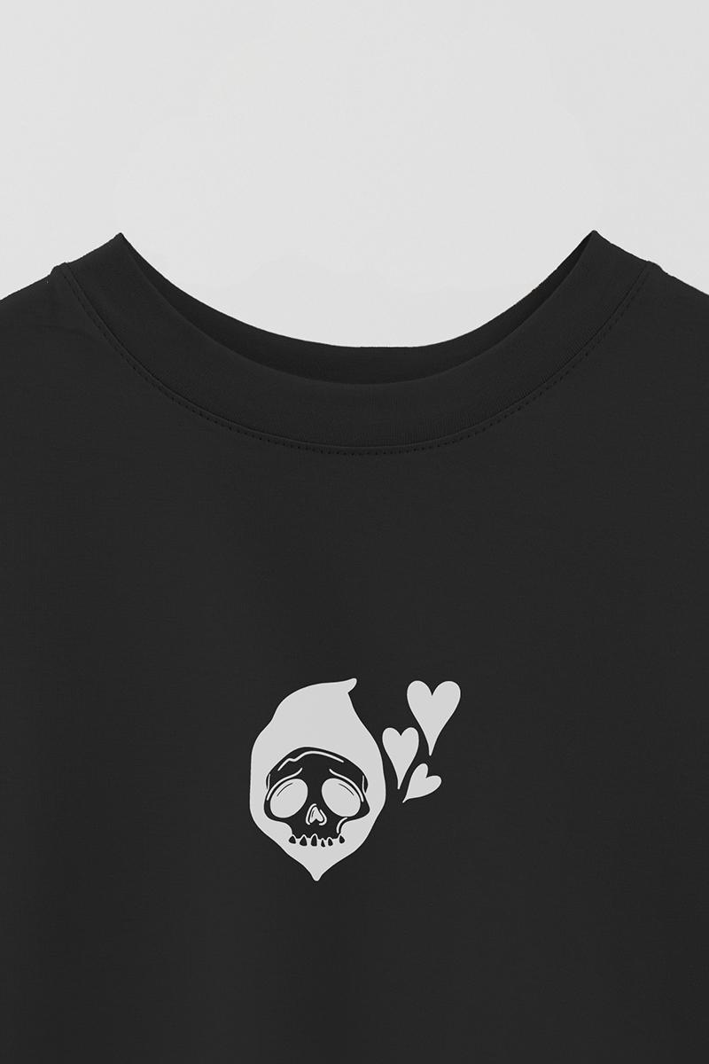 REMERA OVER ESTAMPADA UNISEX LOVEY SCREAM