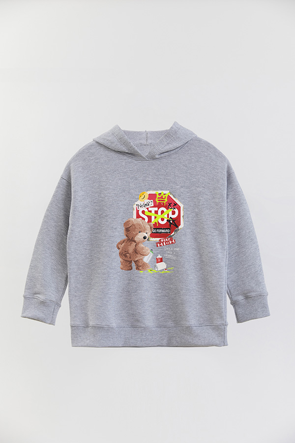 HOODIE RUSTICO KIDS TEDDY STOP