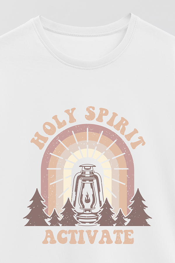 REMERA BASICA UNISEX RT HOLY SPIRIT