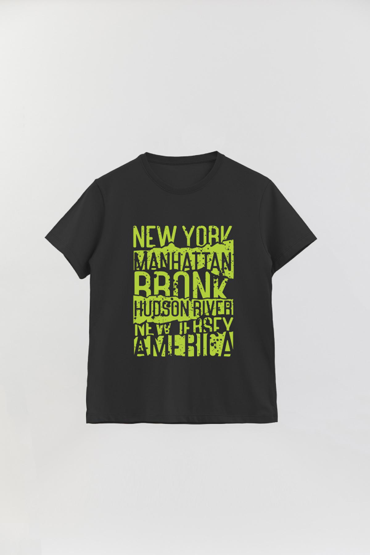 REMERA BASICA ESTAMPADA CL CITIES LIME