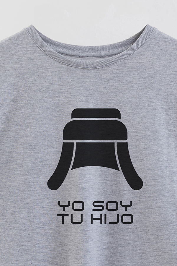 REMERA OVER ESTAMPADA DDP YO SOY TU HIJO