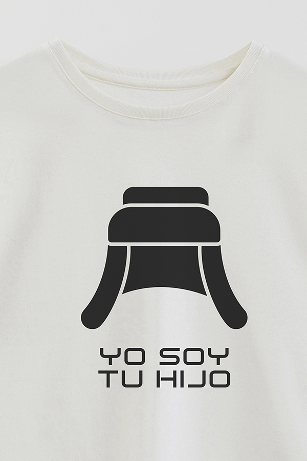 REMERA OVER ESTAMPADA DDP YO SOY TU HIJO