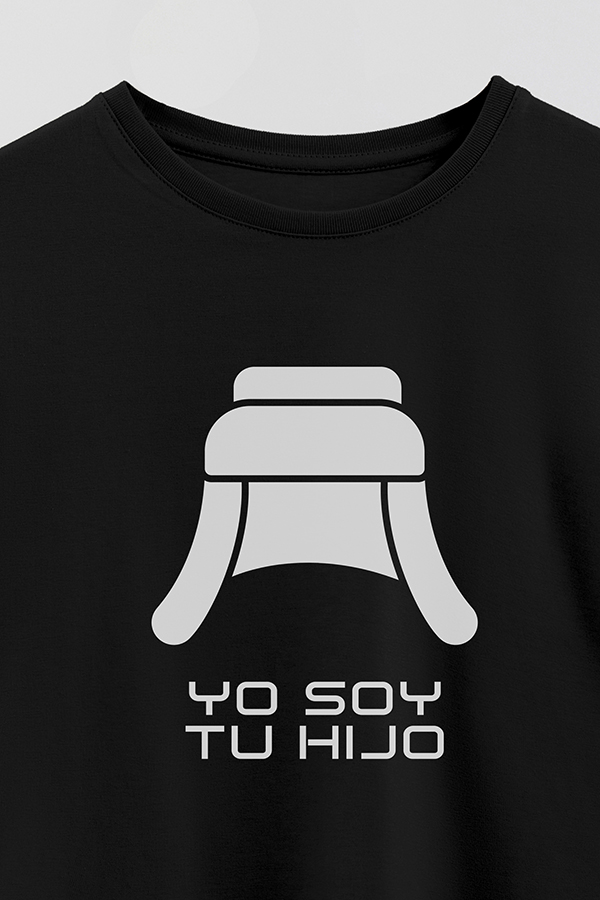 REMERA OVER ESTAMPADA DDP YO SOY TU HIJO