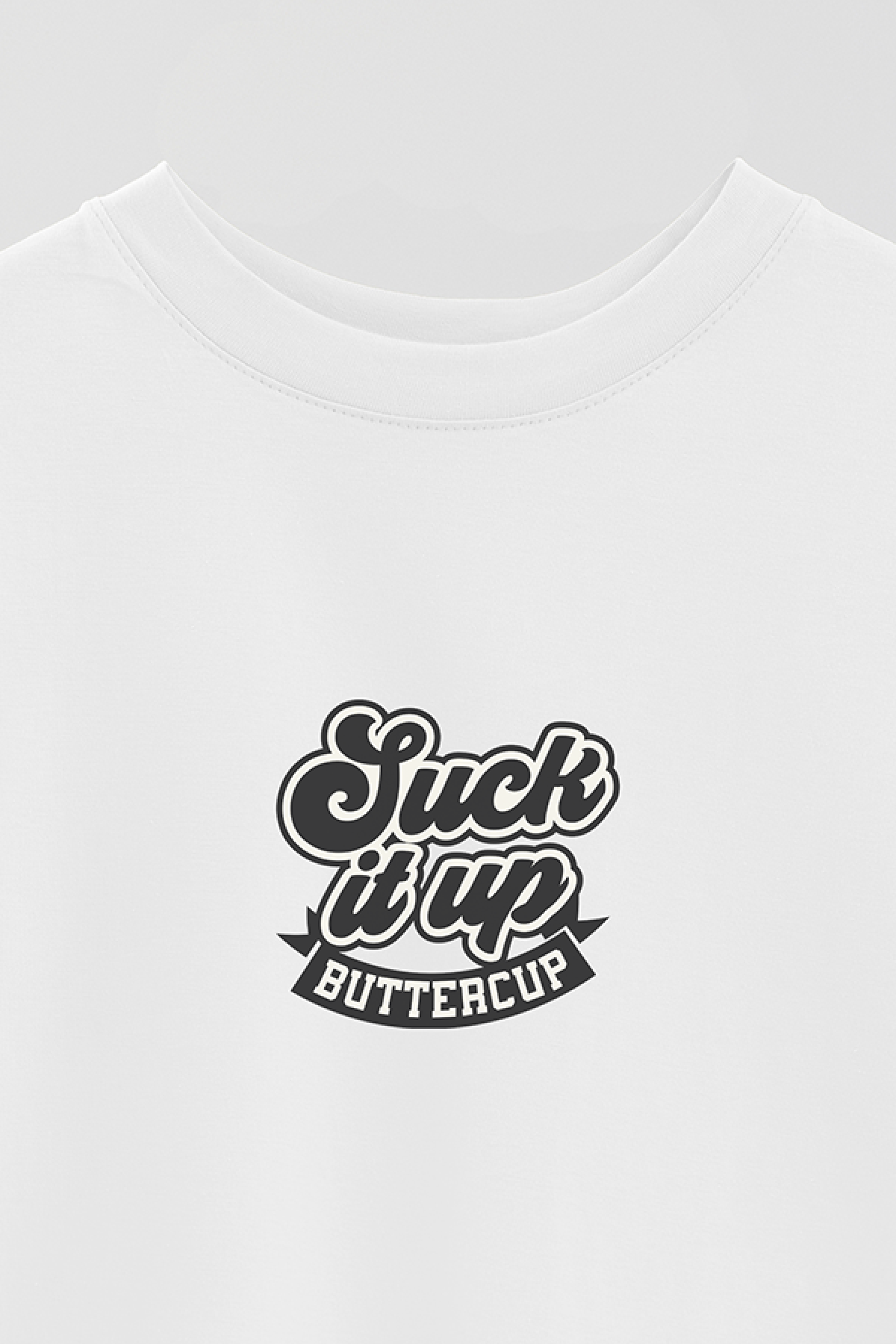 REMERA OVER ESTAMPADA LV5 SUCK IT UP