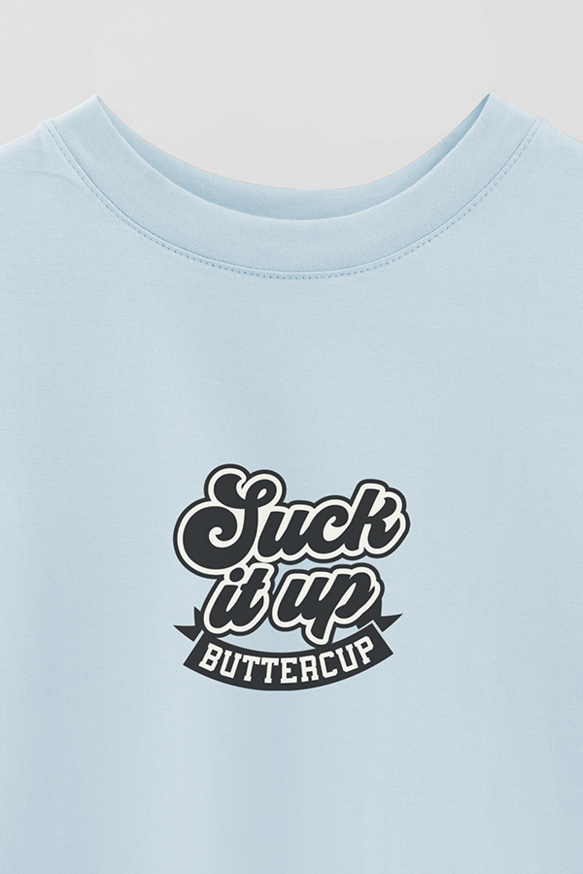 REMERA OVER ESTAMPADA LV5 SUCK IT UP