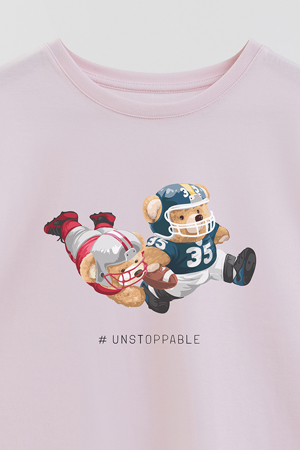 REMERA GB OVERSIZE TEDDY UNSTOPPABLE